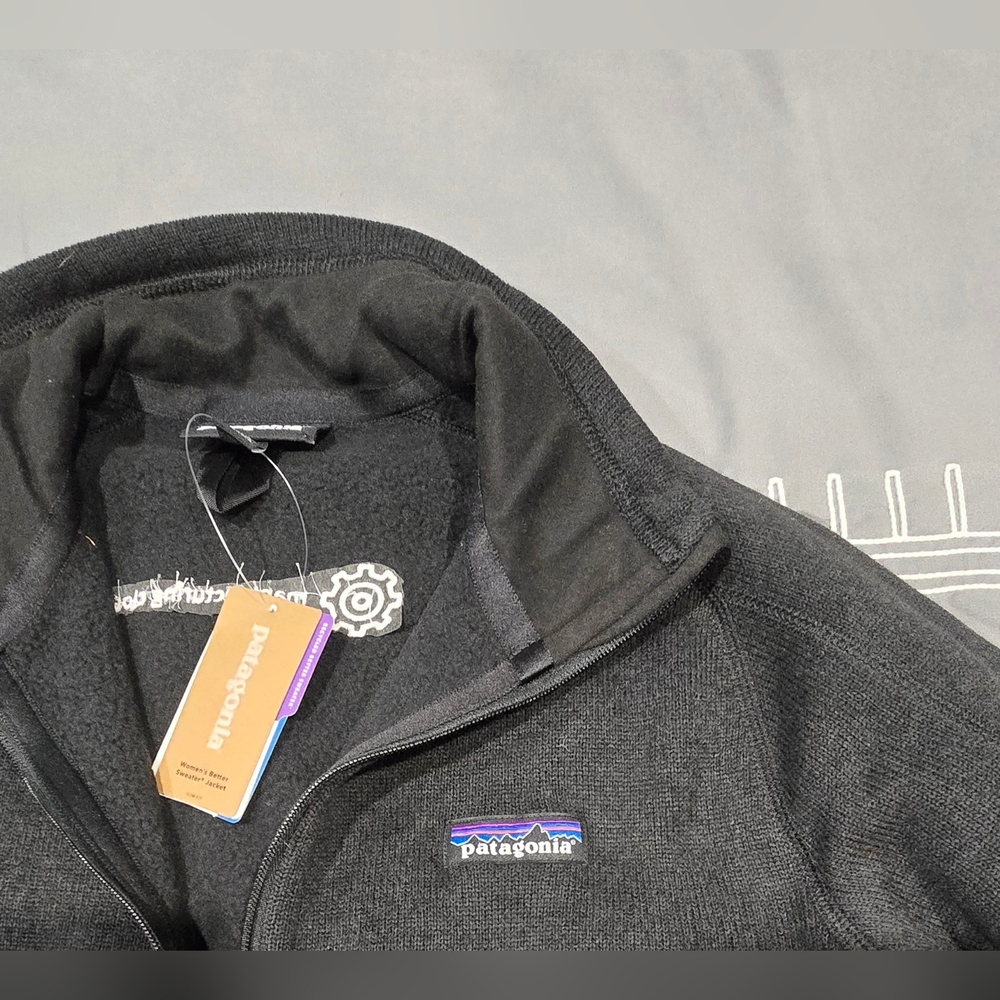 Patagonia Womens Better Sweater Jacket With Logos Size Large - Picture 2 of 13